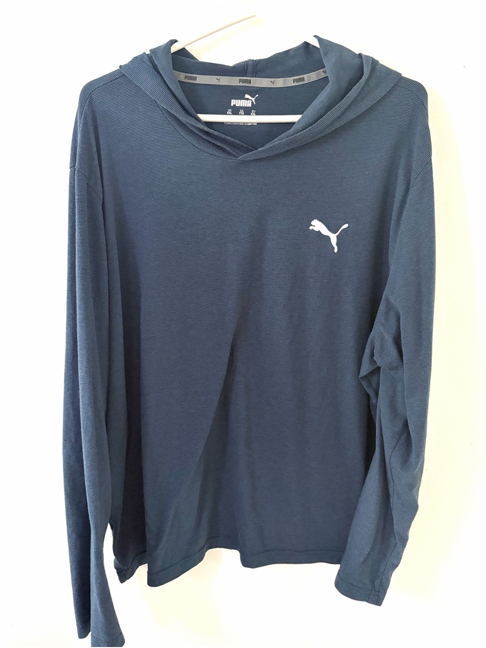 Puma Women’s Hooded Performance Long Sleeve Shirt, Size: XXL